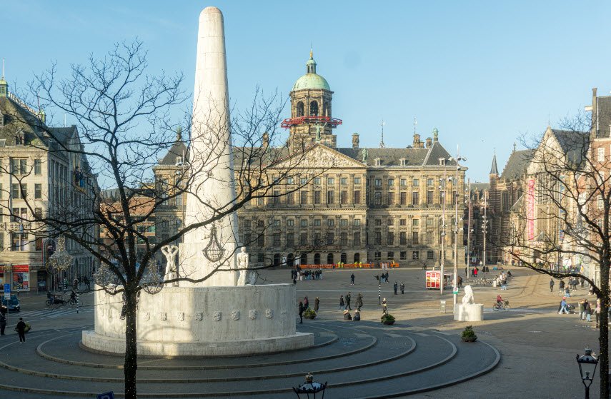 Dam Square, Amsterdam, North Holland, Netherlands